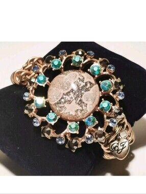 Betsey Johnson Fashion Jewelry Star Gazer Chain Bracelet...